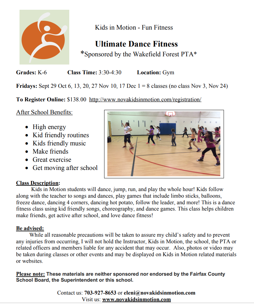 Ultimate Dance Fitness Afterschool Program